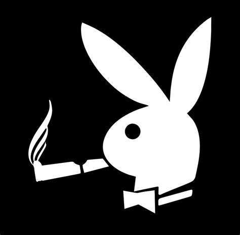 drawing of playboy bunny